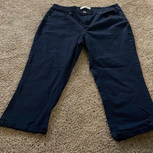 Love Indigo capris